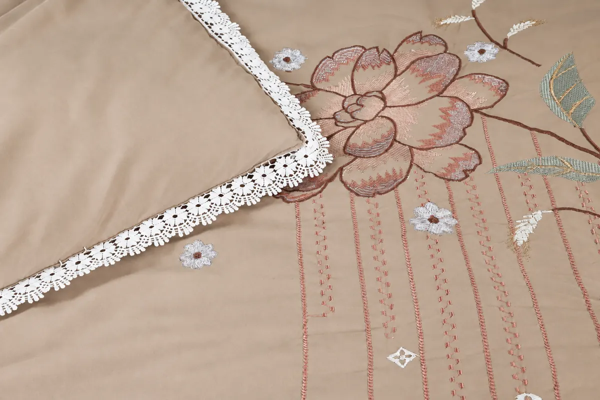 Bedding detail from the Ritu Collection home textile range