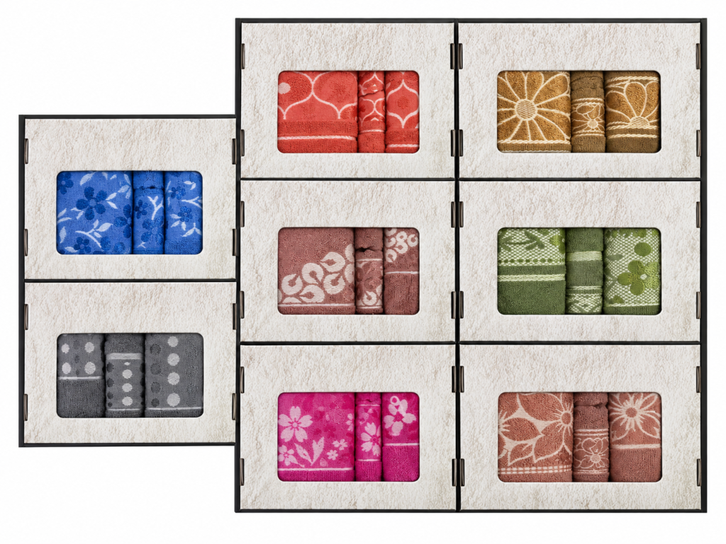 Decorative towel gift sets